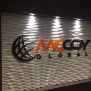 custom lobby sign